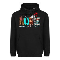 Black western nurse Heavyweight Hoodie - BundleAndBundleShop
