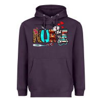 Plum western nurse Heavyweight Hoodie - BundleAndBundleShop