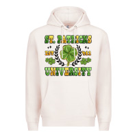 Pale Pink st. patricks university Premium Hoodie - MaliasSmallBusiness