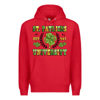 Red st. patricks university Premium Hoodie - MaliasSmallBusiness