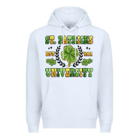 White st. patricks university Premium Hoodie - MaliasSmallBusiness