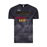 Cloud Black on game day we wear maroon and gold Vintage Tee - MaliasSmallBusiness