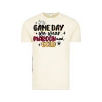 Vintage Arctic on game day we wear maroon and gold Vintage Tee - MaliasSmallBusiness