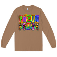 Toasted Coconut proud mom lgbt Long Sleeve Tee - Zillion Design Studio