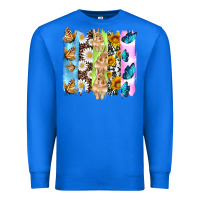 True Royal easter bunny butterfly daisy and sunflower with cowhide and  leopard b Premium Sweatshirt - Artiststas