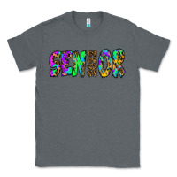 Charcoal Heather senior 2022 tie die leopard Classic Tee - RanaPortraitStore