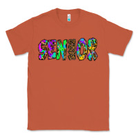 Copper senior 2022 tie die leopard Classic Tee - RanaPortraitStore