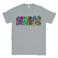 Heather Grey senior 2022 tie die leopard Classic Tee - RanaPortraitStore