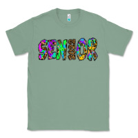 Sage senior 2022 tie die leopard Classic Tee - RanaPortraitStore