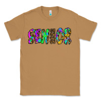 Toasted Coconut senior 2022 tie die leopard Classic Tee - RanaPortraitStore