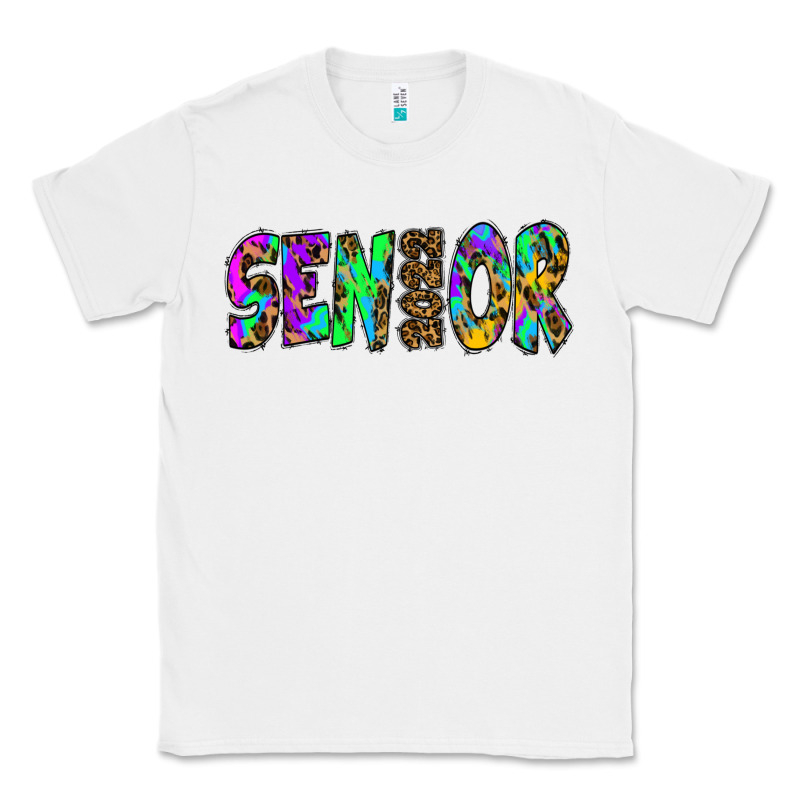 Senior 2022 Tie Die Leopard Classic Tee by RanaPortraitStore | Teevron