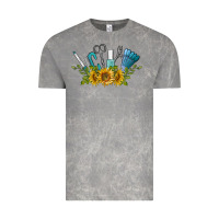 Cloud Rock nail tools with sunflower Vintage Tee - BarkalooDesign