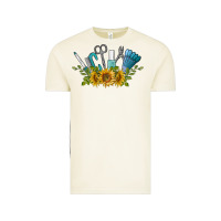Vintage Arctic nail tools with sunflower Vintage Tee - BarkalooDesign