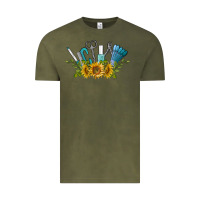 Nail Tools With Sunflower Vintage Tee | Teevron