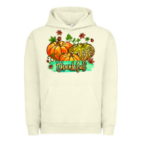 Pigment Pistachio thankful pumpkins with glitter Urban Hoodie - MaliasSmallBusiness