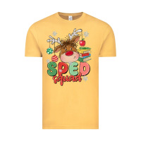 Vintage Mustard sped squad Vintage Tee - MaliasSmallBusiness