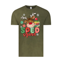 Vintage Olive sped squad Vintage Tee - MaliasSmallBusiness