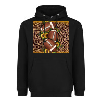 Black American football Heavyweight Hoodie - JahusDesignShop