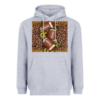 Heather Grey American football Heavyweight Hoodie - JahusDesignShop