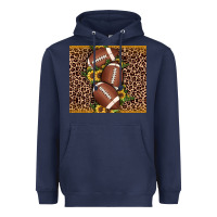 Navy American football Heavyweight Hoodie - JahusDesignShop