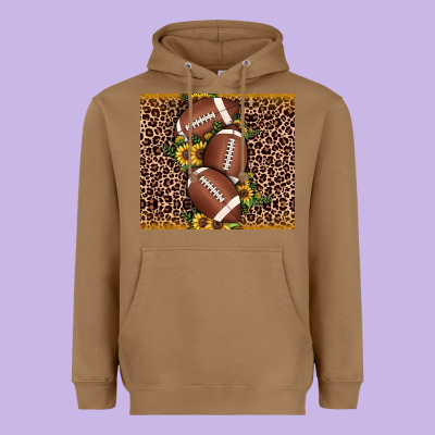 American Football Heavyweight Hoodie Designed By Jahusdesignshop