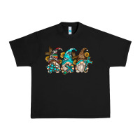 Black western cross gnomes Urban Heavy Tee - Zillion Design Studio