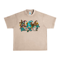 French Oak western cross gnomes Urban Heavy Tee - Zillion Design Studio