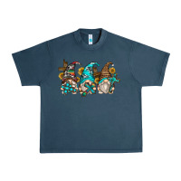 Midnight Navy western cross gnomes Urban Heavy Tee - Zillion Design Studio