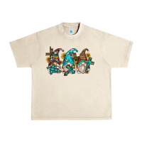 Sandshell western cross gnomes Urban Heavy Tee - Zillion Design Studio