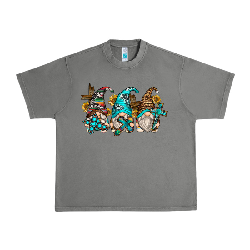 Western Cross Gnomes Urban Heavy Tee by Zillion Design Studio | Teevron