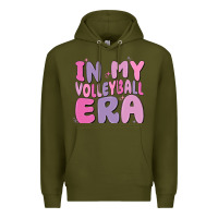 Army Green in my volleyball era Premium Hoodie - MaliasSmallBusiness