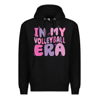 Black in my volleyball era Premium Hoodie - MaliasSmallBusiness