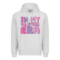 Dove Grey in my volleyball era Premium Hoodie - MaliasSmallBusiness