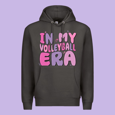 In My Volleyball Era Premium Hoodie Designed By Maliassmallbusiness