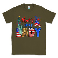 Army Green that's my lady 4th of july Classic Tee - Zillion Design Studio