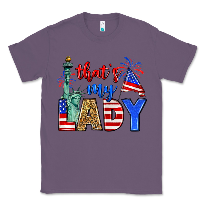 That's My Lady 4th Of July Classic Tee by Zillion Design Studio | Teevron