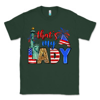 Sports Green that's my lady 4th of july Classic Tee - Zillion Design Studio