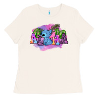 Bone aloha stitch Ladies Tee - AdoDesignShop