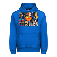Cobalt Thankful Mama Urban Hoodie - MaliasSmallBusiness