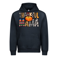 Navy Thankful Mama Urban Hoodie - MaliasSmallBusiness