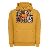 Pigment Peanut Butter Thankful Mama Urban Hoodie - MaliasSmallBusiness