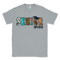 Heather Grey western senior 2022 Classic Tee - RanaPortraitStore