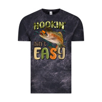 Cloud Black hookin' ain't easy Vintage Tee - MaliasSmallBusiness