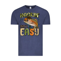 Vintage Denim hookin' ain't easy Vintage Tee - MaliasSmallBusiness