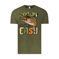 Vintage Olive hookin' ain't easy Vintage Tee - MaliasSmallBusiness