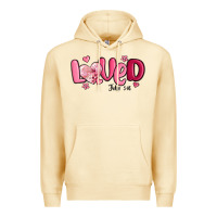 Pina Colada valentine's day loved john 3 16 Premium Hoodie - MaliasSmallBusiness