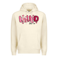 Sandshell valentine's day loved john 3 16 Premium Hoodie - MaliasSmallBusiness