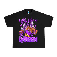 Black fight like a queen lupus awareness afro girl sneak Urban Heavy Tee - RanaPortraitStore