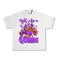 Lunar Rock fight like a queen lupus awareness afro girl sneak Urban Heavy Tee - RanaPortraitStore