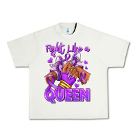 Pistachio fight like a queen lupus awareness afro girl sneak Urban Heavy Tee - RanaPortraitStore